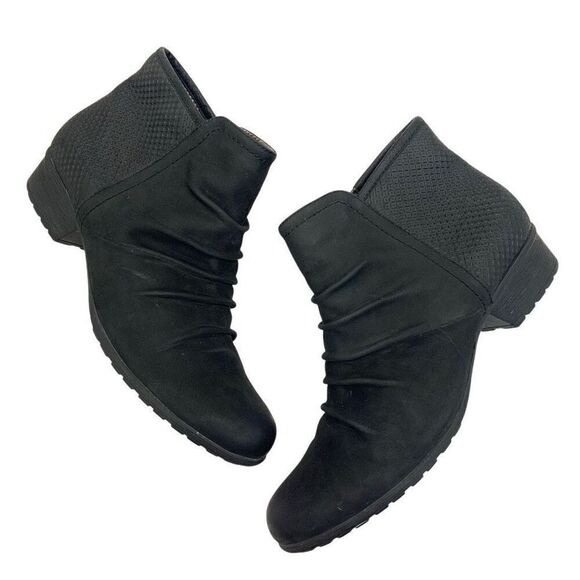 ROCKPORT / Cobb Hill Leather Ankle Booties (Sz 41.5) - Picture 1 of 8